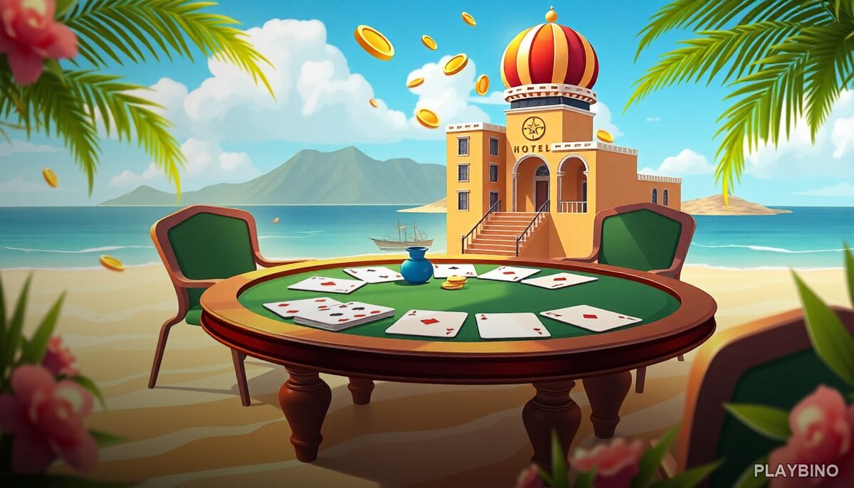 Emily\'s Hotel Solitaire: Card Puzzles Meet Island Renovation image