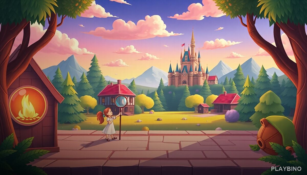 Fairy Tale Find 5 Differences: Spot the Hidden Changes in Storybook Scenes image