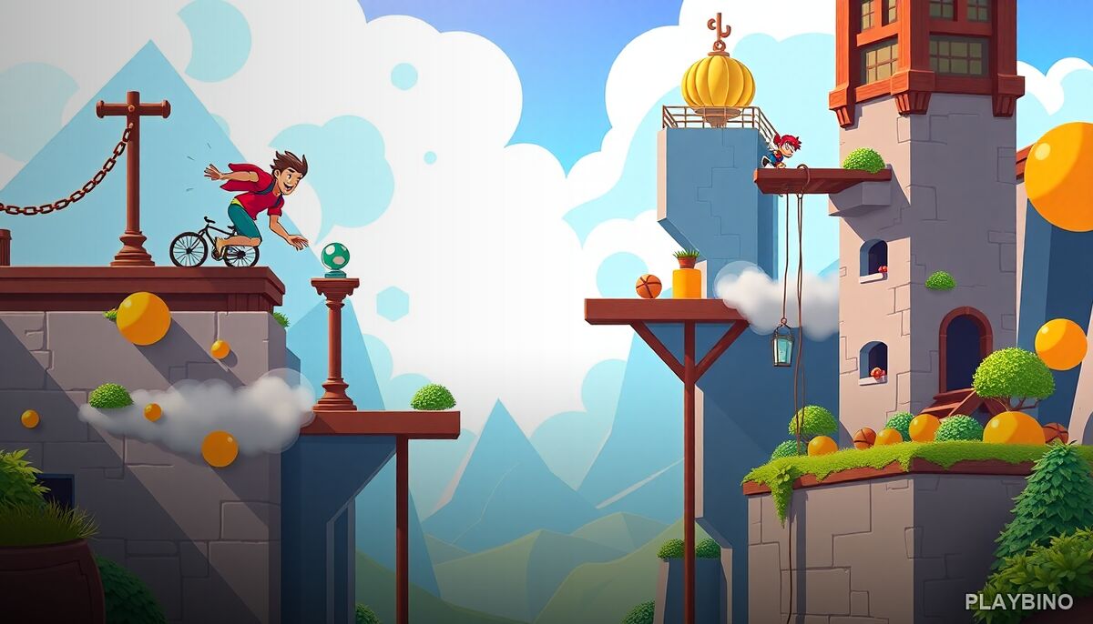 Fall Boys 2D Parkour: Chaotic Co-op Platforming at Its Best image