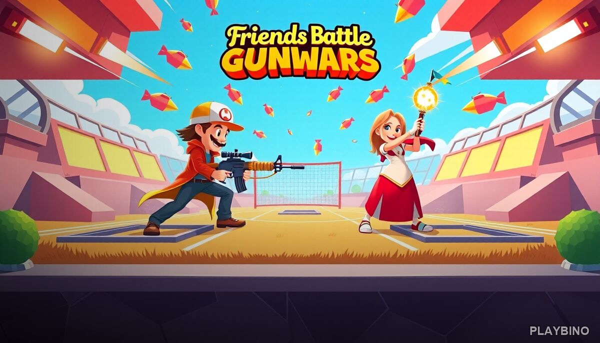 Friends Battle Gunwars: Two-Player Shooting Action Guide image