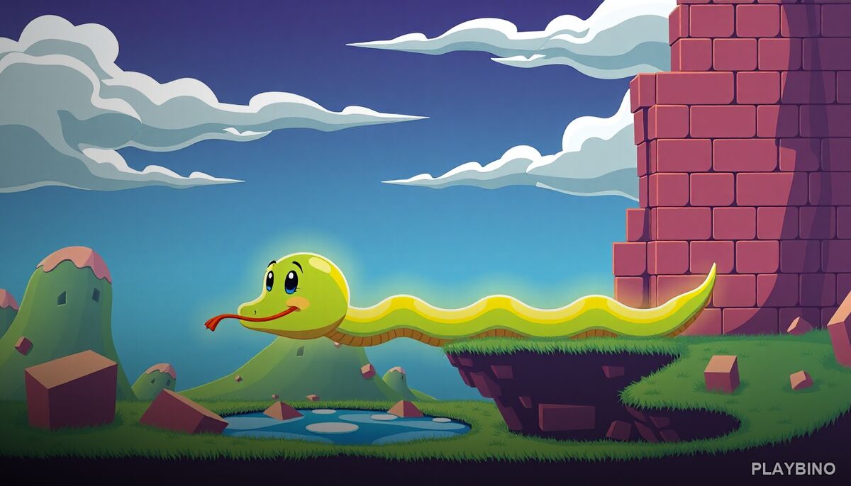 Funny Snake 2: Puzzle Mechanics, Fire, Ice, and Level Strategy image