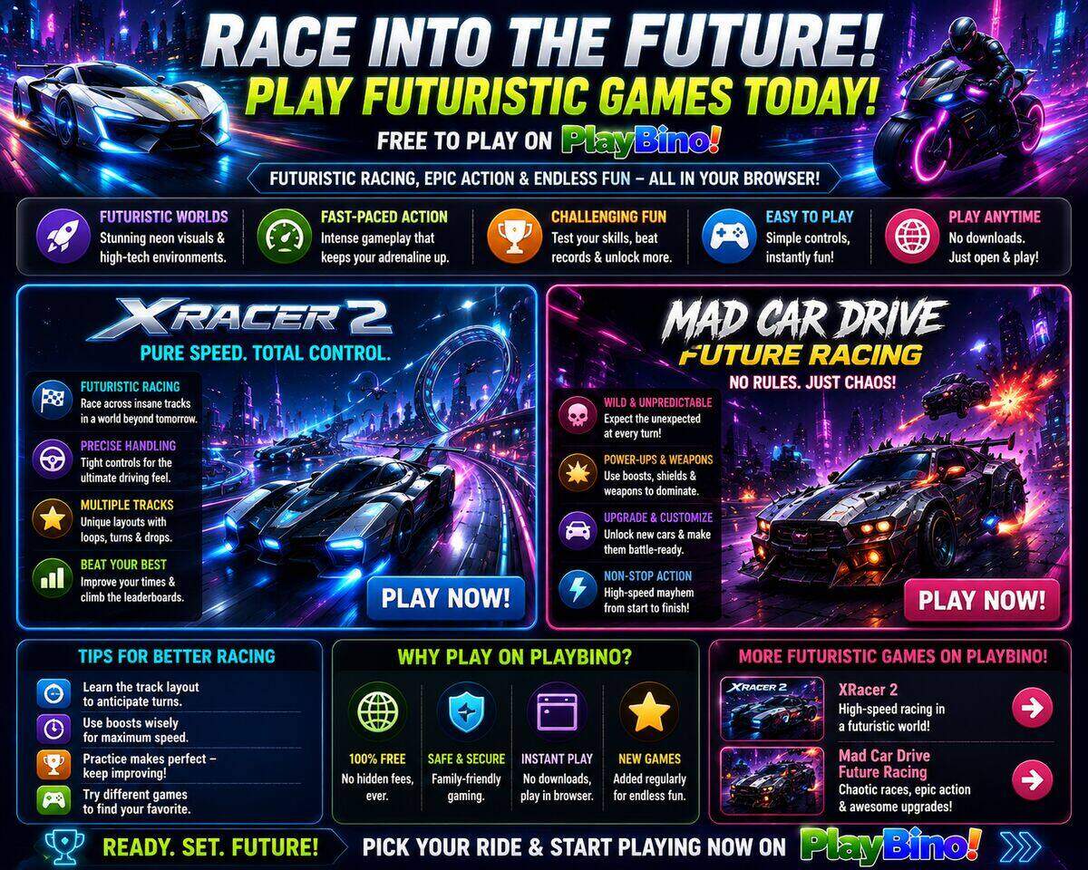 Step Into Tomorrow: The Best Futuristic Browser Games You Can Play Right Now image