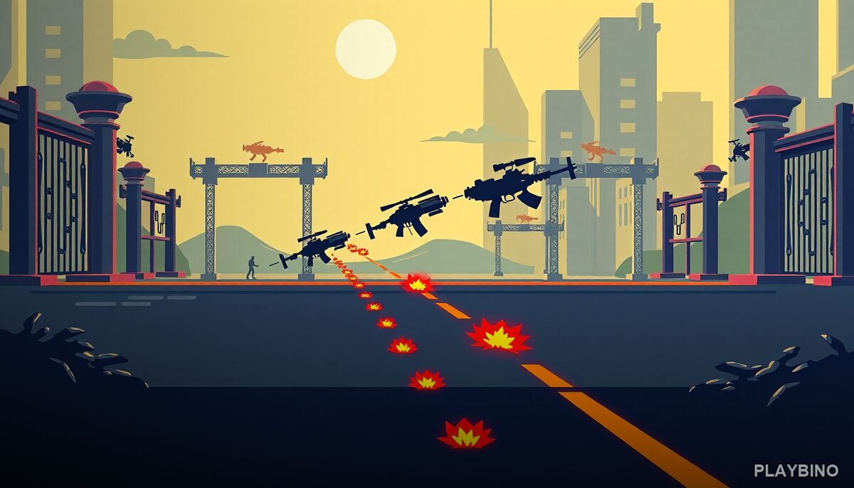 Go and Shoot: Collect Blocks, Upgrade Your Weapon, Survive Every Wave image