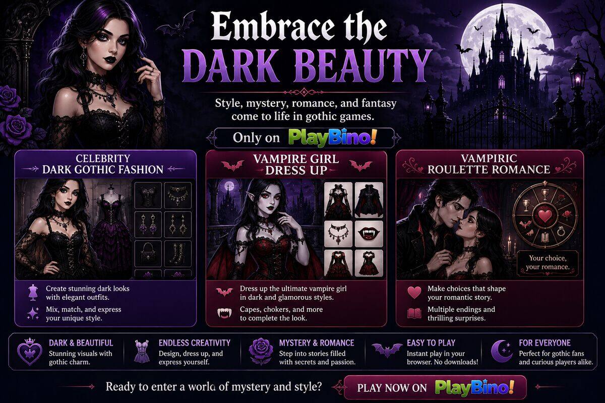 Embrace the Dark Side: Gothic-Themed Browser Games You\'ll Love image
