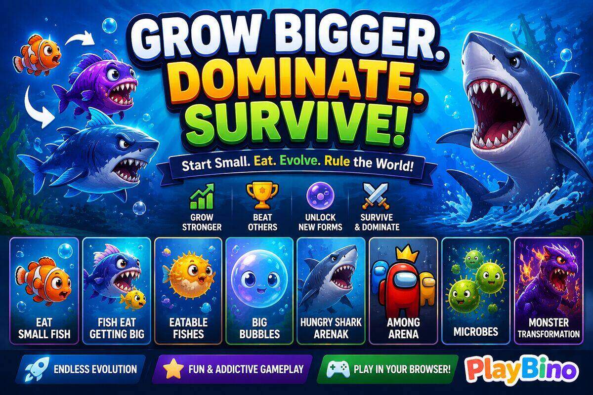 Games Where You Grow, Evolve, and Dominate: A Guide to Growth-Based Browser Games image