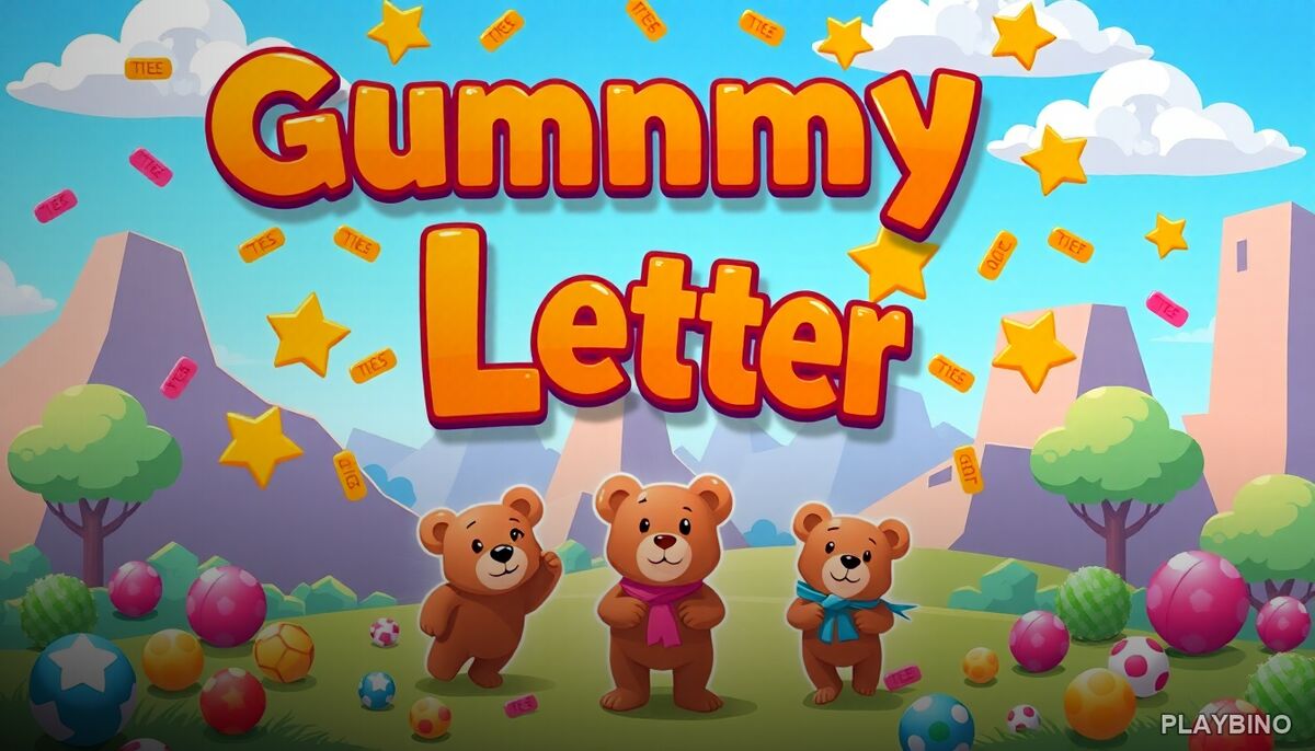 Gummy Letter Pop: Match Letters, Beat the Bears image