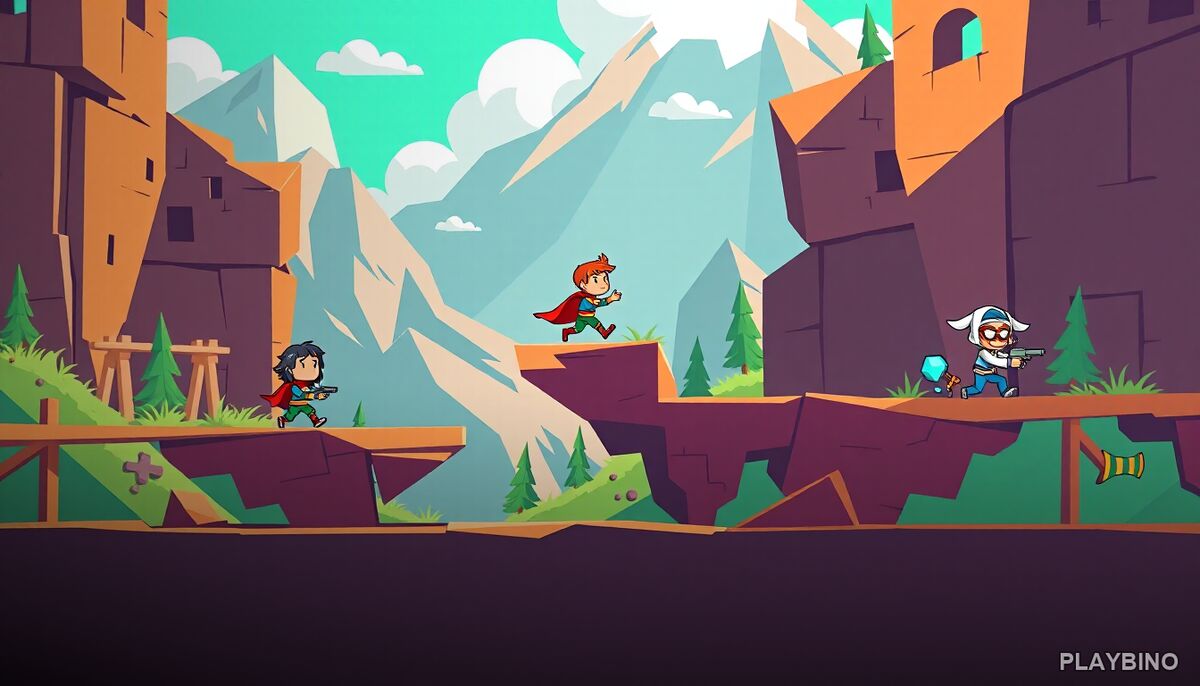 Gunshot Odyssey: Fast-Paced Shooting and Platforming Action image