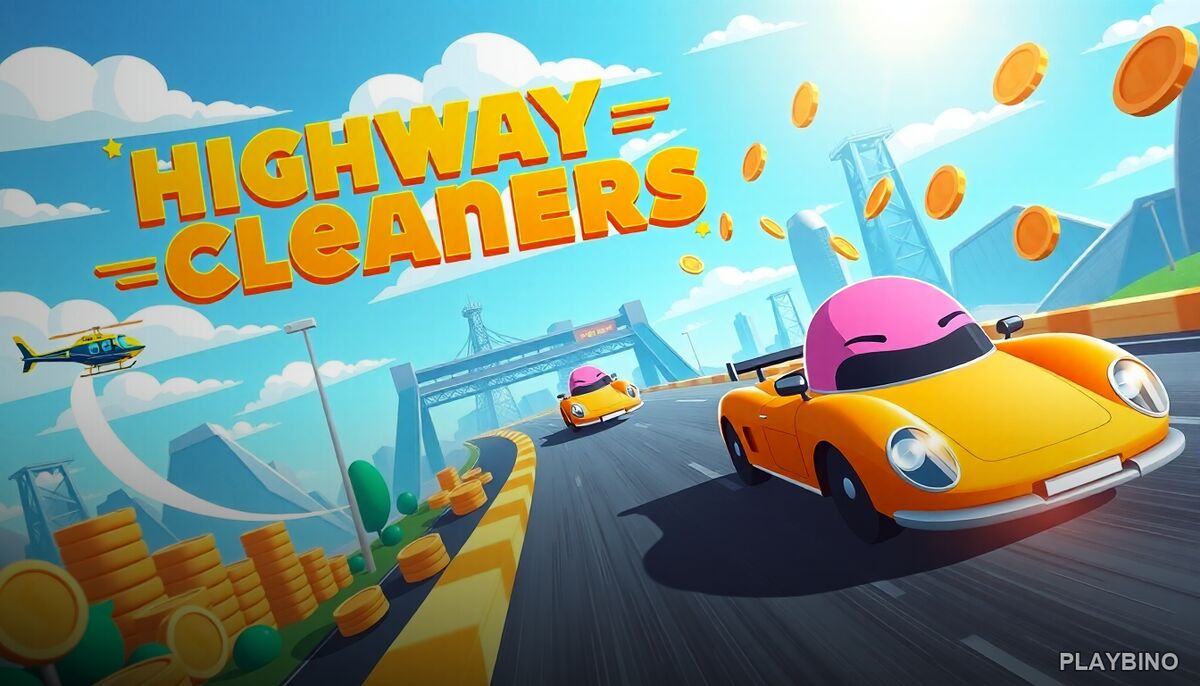 Highway Cleaners: Endless Runner Upgrades and Road Strategy image