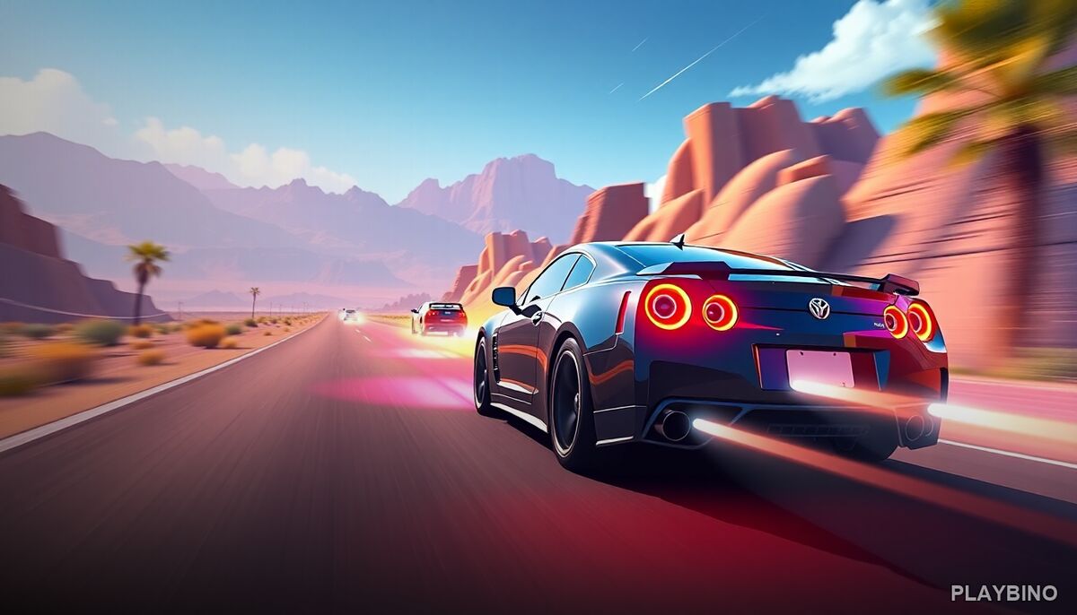 Highway Desert Race: Speed, Skill, and Survival on the Open Road image