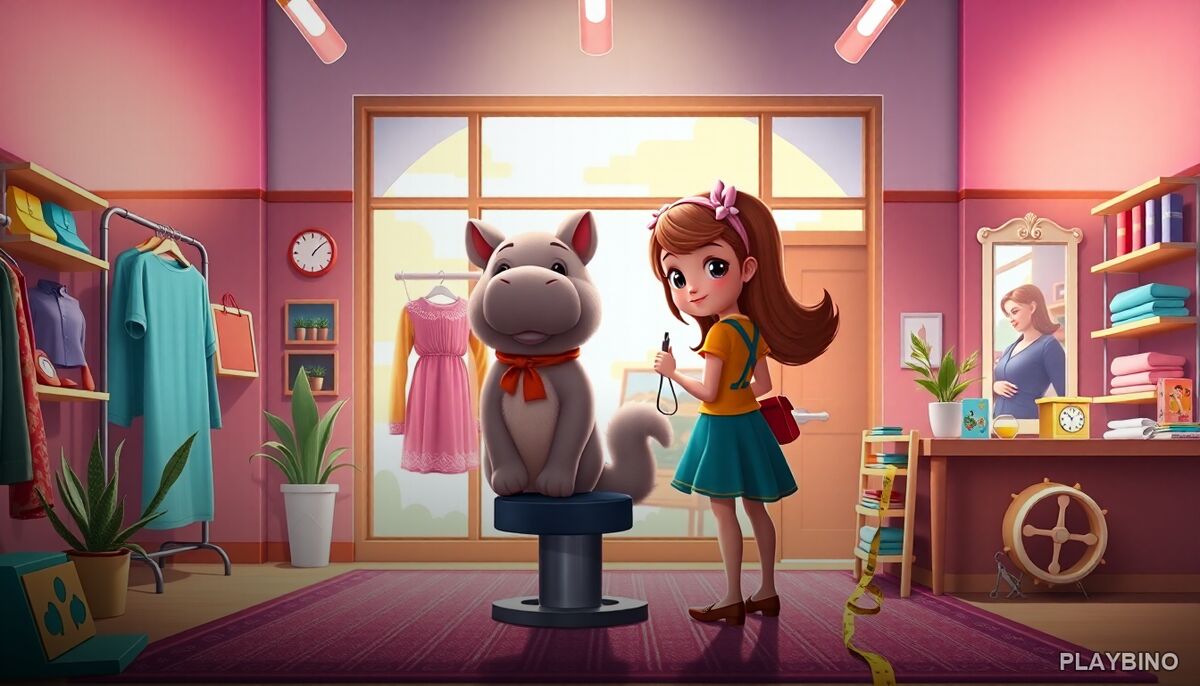 Hippo Hair Salon: Creative Grooming Simulation for Animal Makeovers image