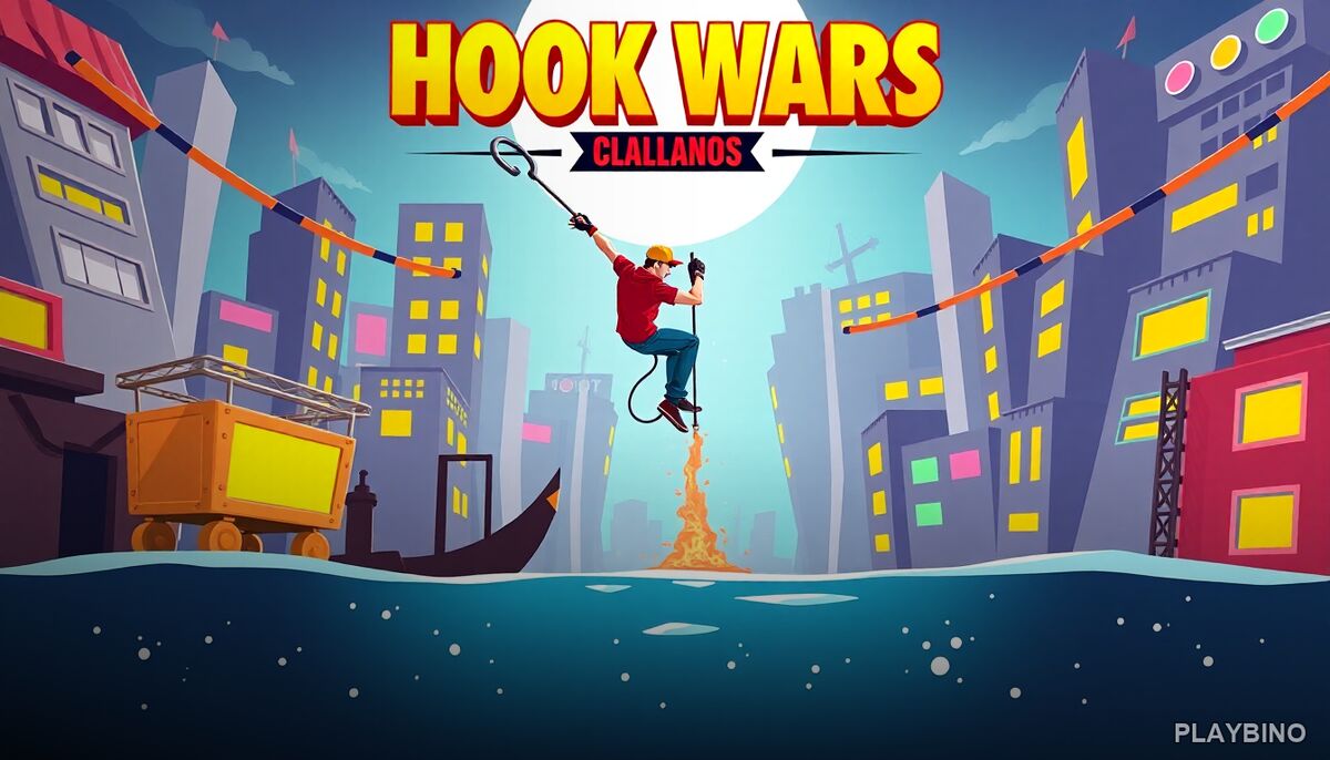 Hook Wars: Master the Grappling Hook in This Intense 2-Player PvP Battle image