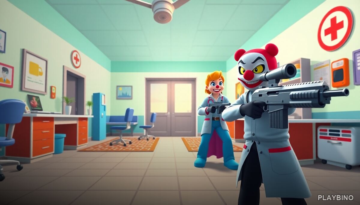 Horror Hospital: Survive the Clown Waves in This First-Person Shooter image