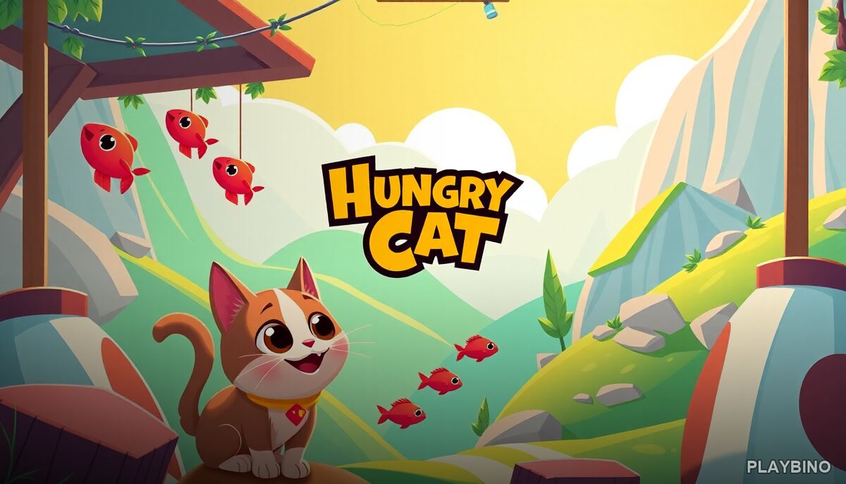 Hungry Cat: Fast-Paced 2-Player Fish-Snatching Action image