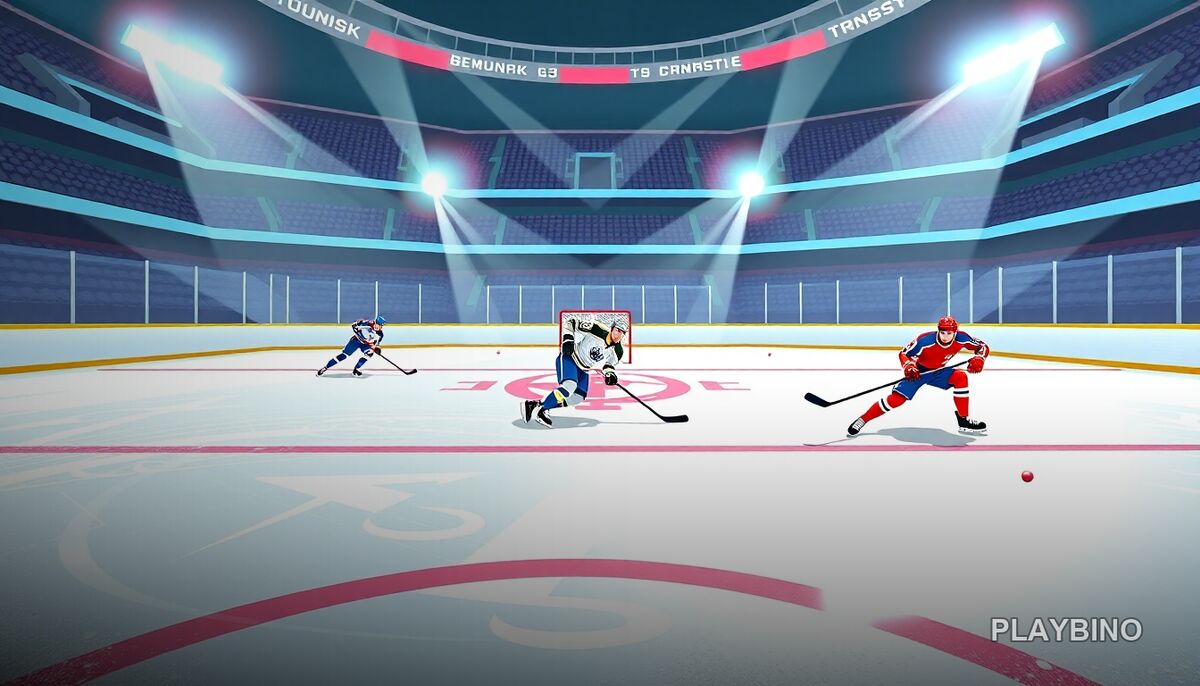 Ice Hockey: Fast Browser Action on the Frozen Rink image