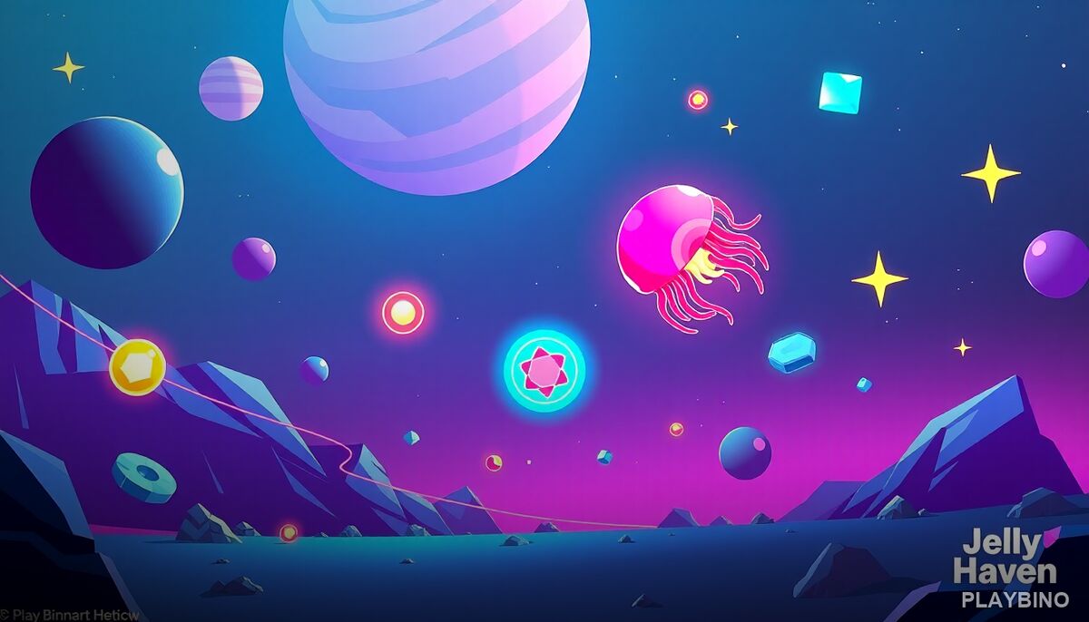 Jelly Haven: Survive the Cosmic Depths as a Space Jellyfish image