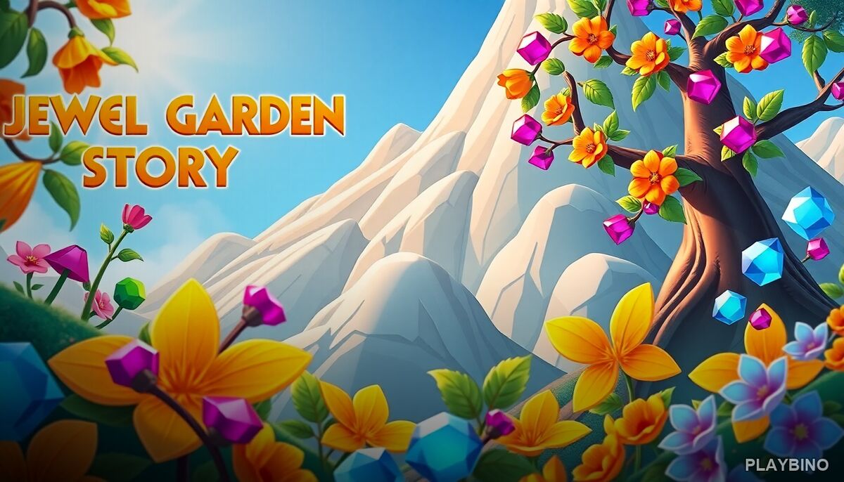 Jewel Garden Story: Match-3 Puzzle Game with Botanical Charm image
