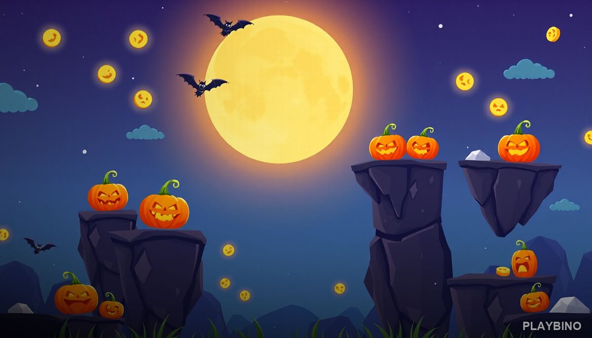 Jump PumpkinJump: Climbing Platforms and Collecting Coins image