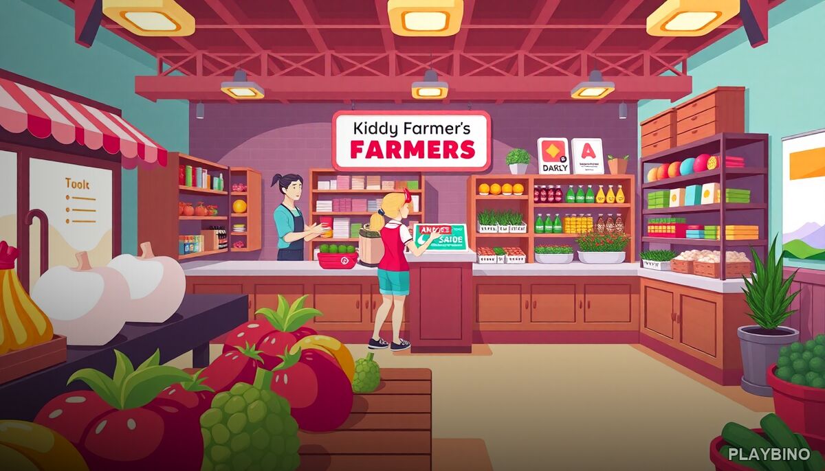 Kiddie Farmers: Farm Management, Market Strategy, and Idle Simulation image