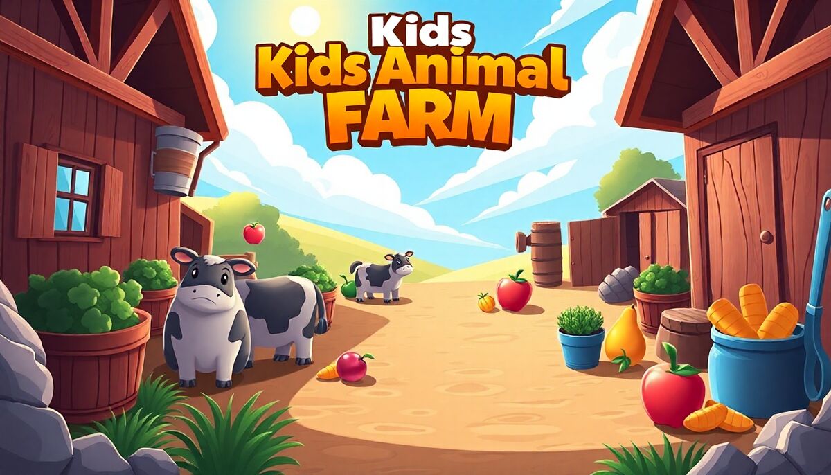 Kids Animal Farm: Farm Life Activities for Young Players image