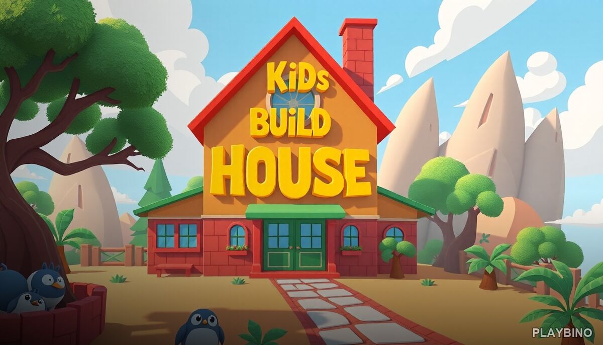 Kids Build House: Help Animals Find Their Perfect Home image