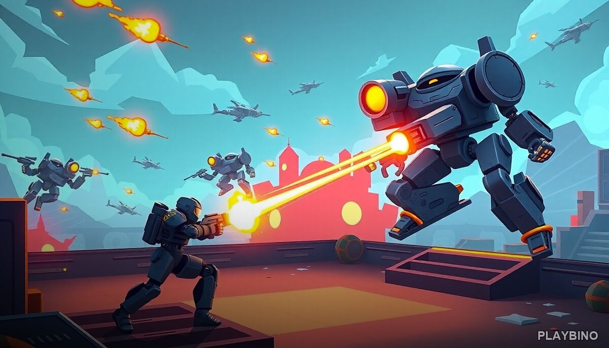 Kill Robots: Wave Combat, Upgrades, and Tactical Shooting image