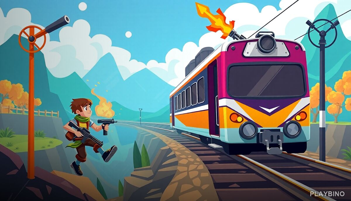Knife Train Test: Precision Throwing on a Moving Train image