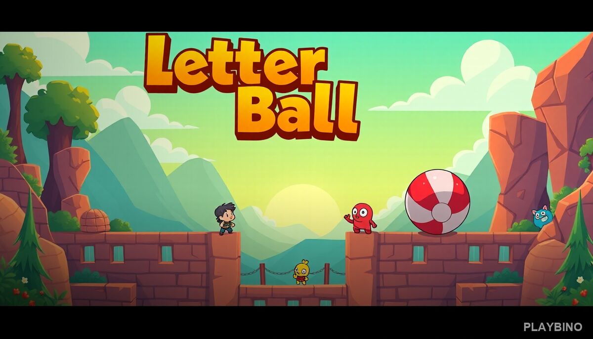 Letter Ball: Rolling Through Words and Puzzles image