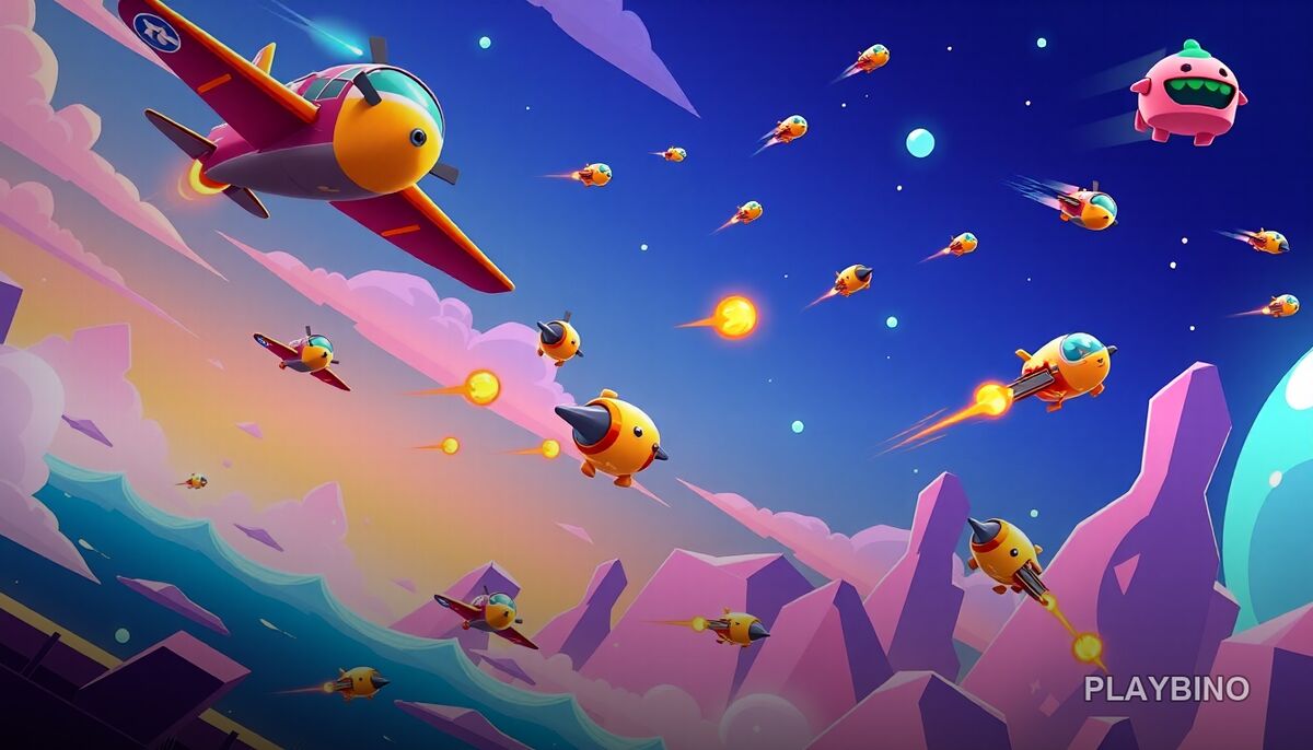 Major Sparkle: Endless Sky Combat Against Monster Waves image