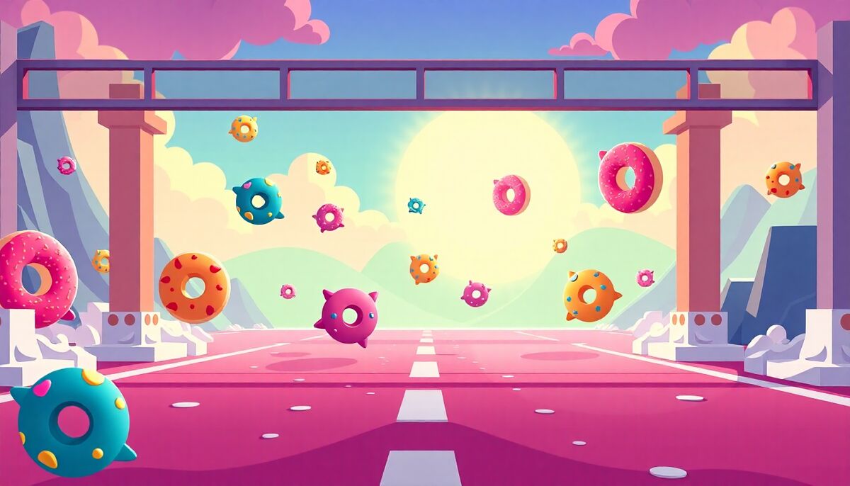 Matching Donuts: Swipe, Match, and Chain Your Way to a High Score image