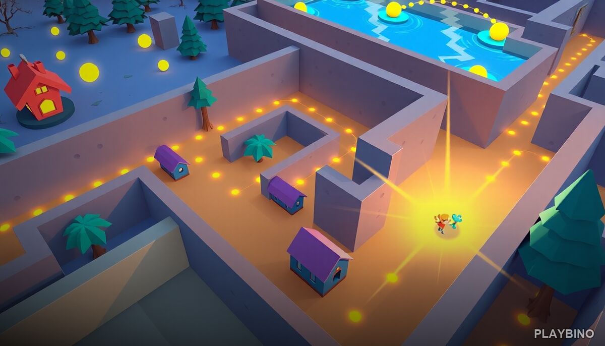 Maze Madness Adventure: Labyrinths, Logic, and Dark Mode Challenges image
