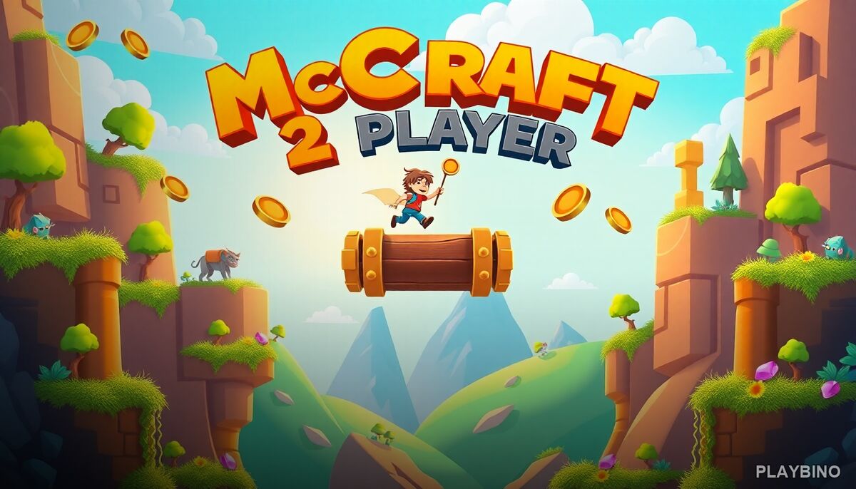 MCCraft 2 Player: Cooperative Platforming in a Blocky World image