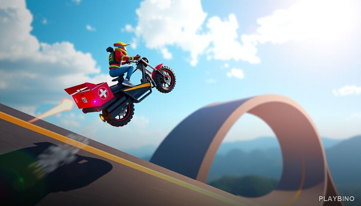 Mega Ramp Car Stunts: Ramps, Rotations, and Precision Driving image