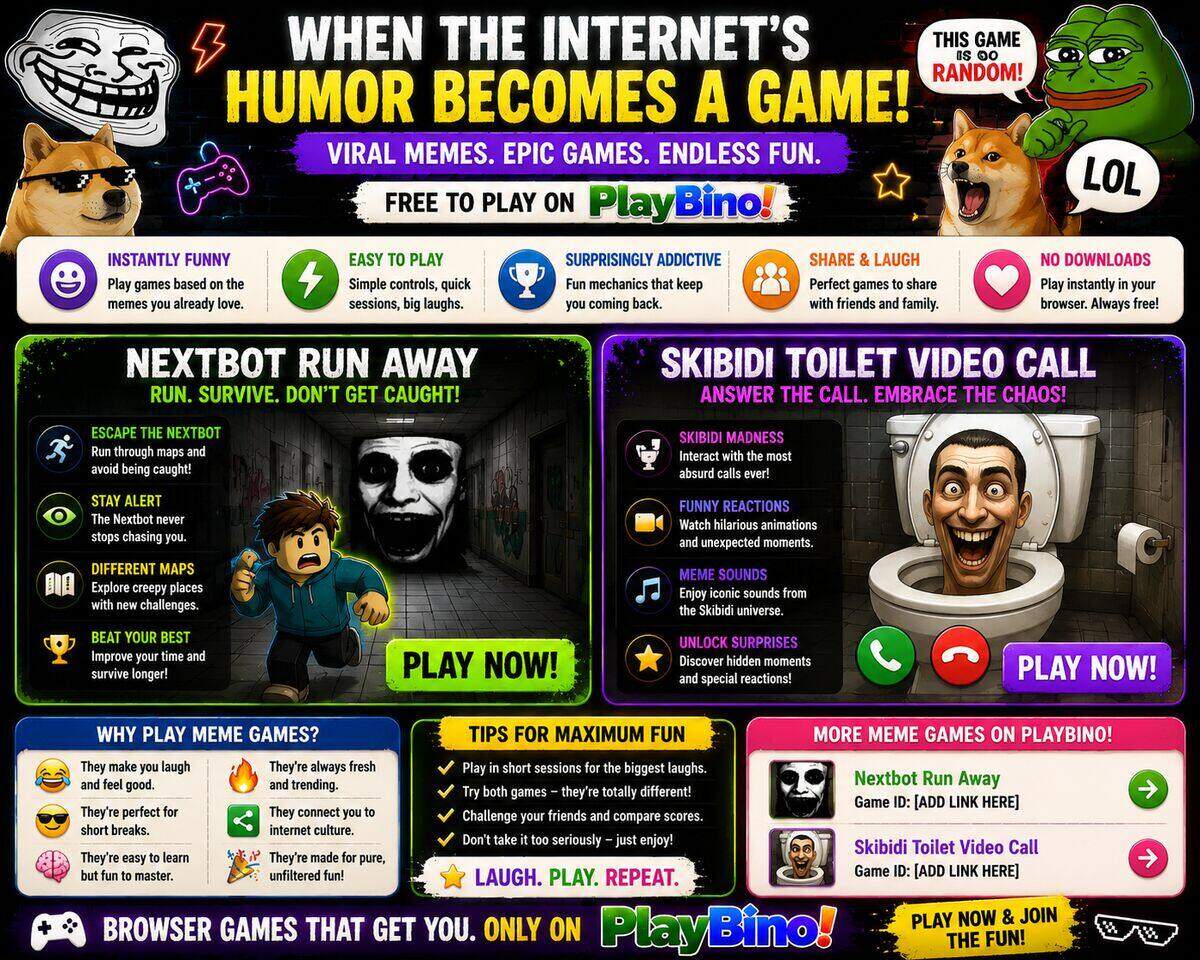 Meme Culture Meets Browser Gaming: Why These Games Are Hilariously Addictive image