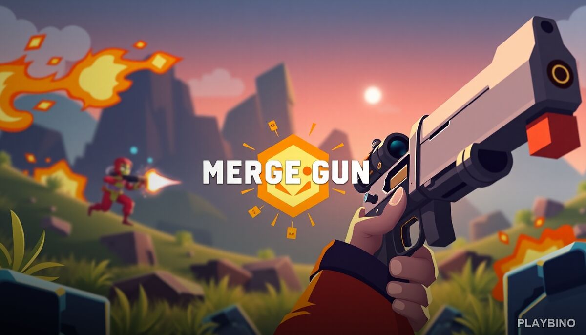 Merge Gun FPS Shooting Zombie: Weapon Merging Meets Undead Combat image