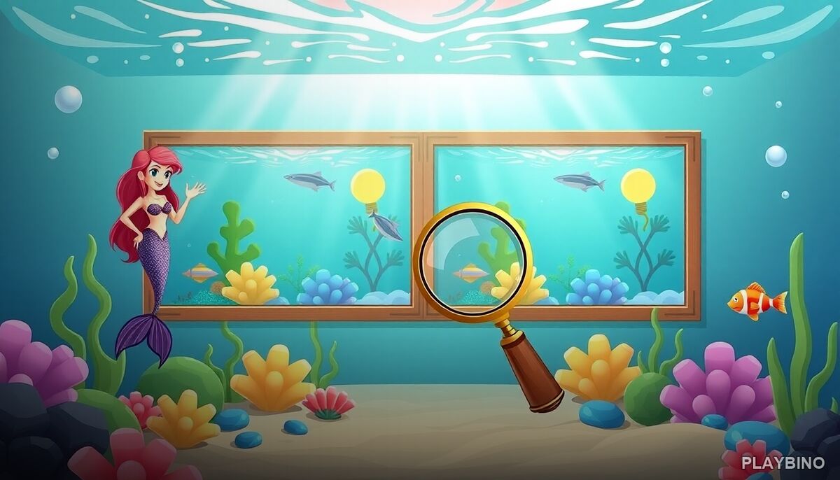 Mermaids: Spot The Differences – Underwater Visual Puzzle Guide image