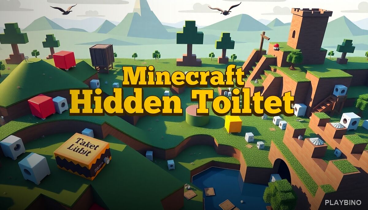 Minecraft Skibidi Hidden Toilet: Find Every Toilet Before Time Runs Out image