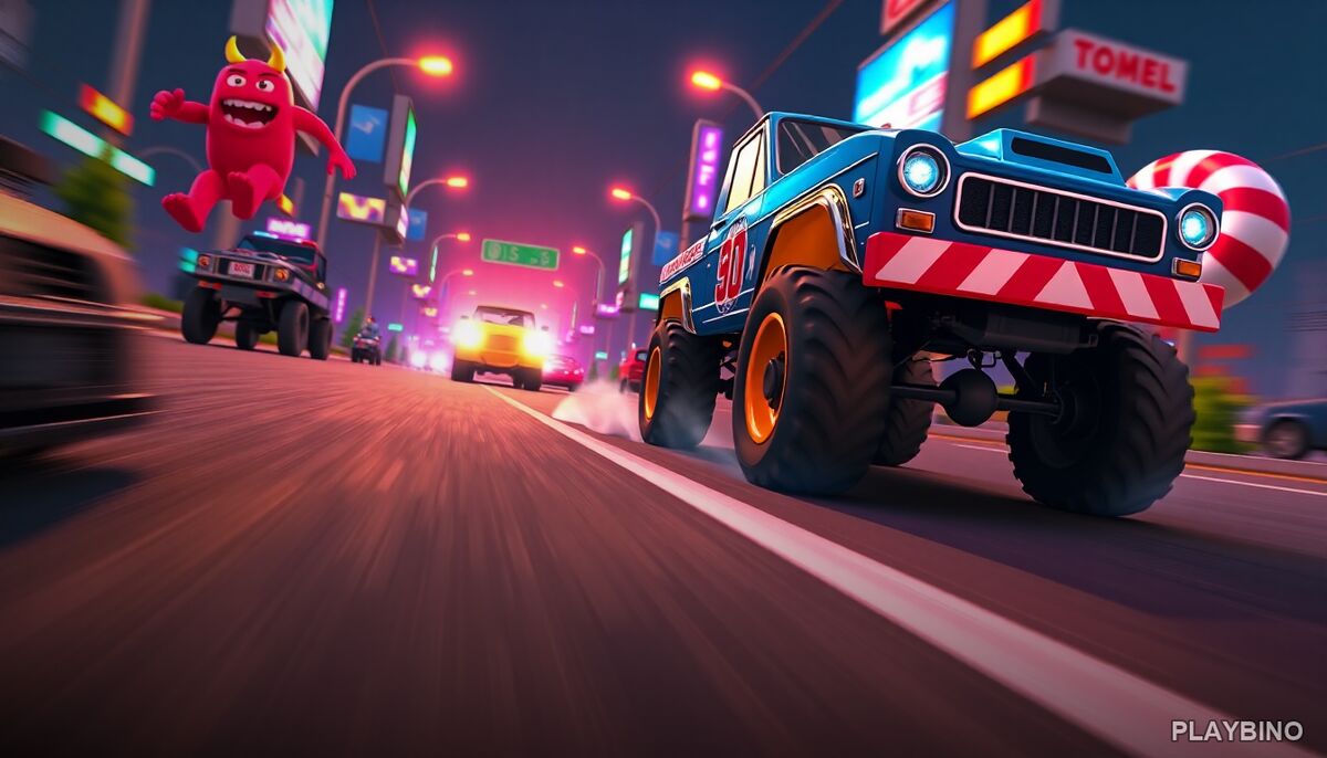 Monster Truck Crush: Physics, Timing, and AI Racing image