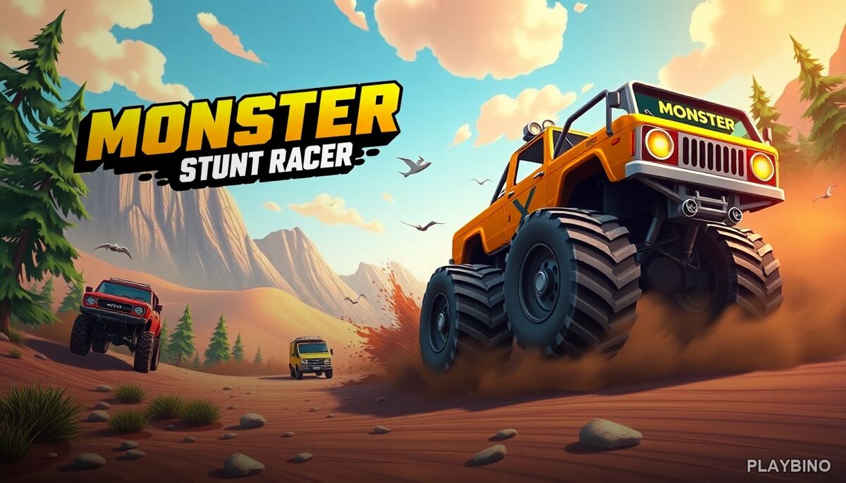 Monster Truck Stunt Racer: Off-Road Racing with Real Tactical Depth image
