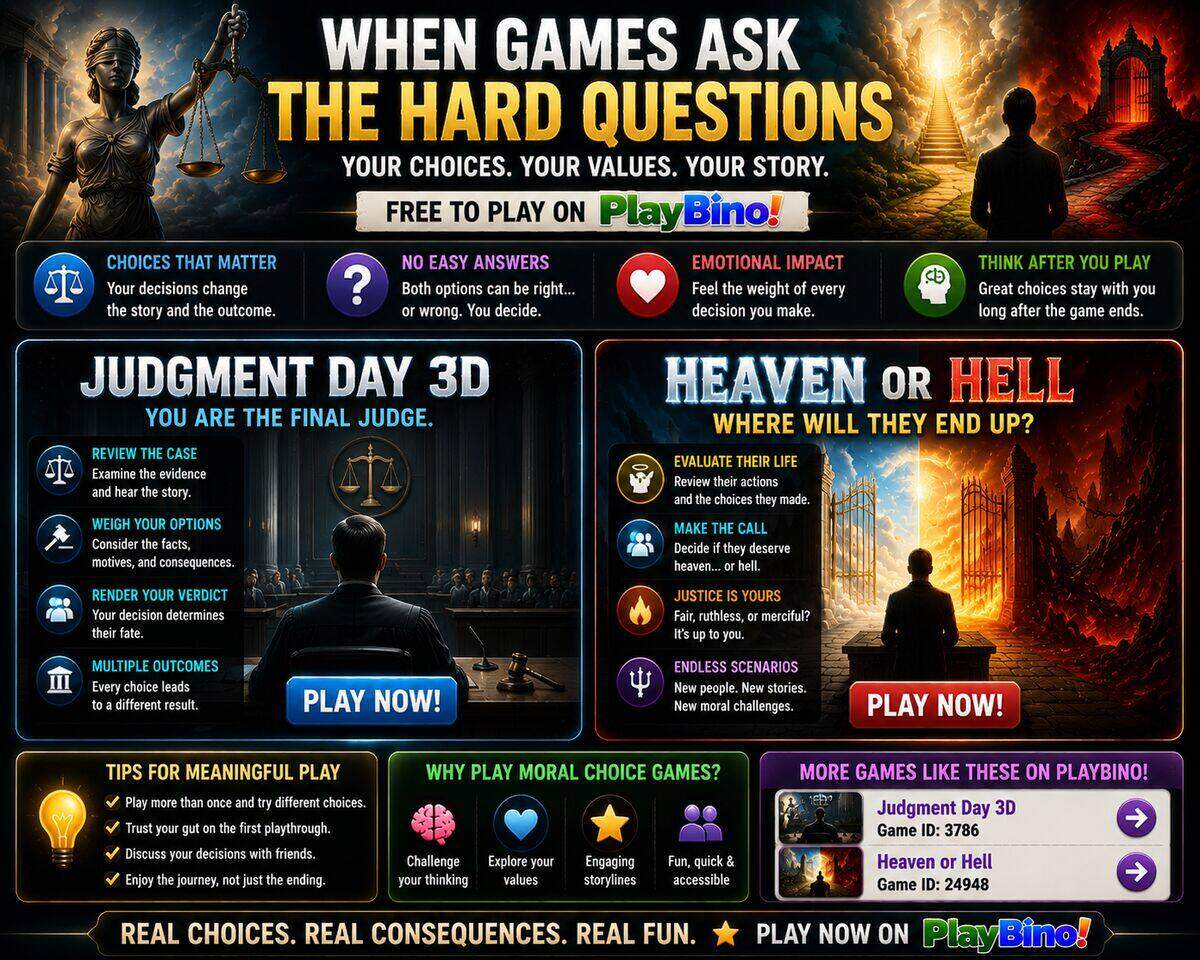 Games That Make You Think: Exploring Moral Choice in Browser Games image