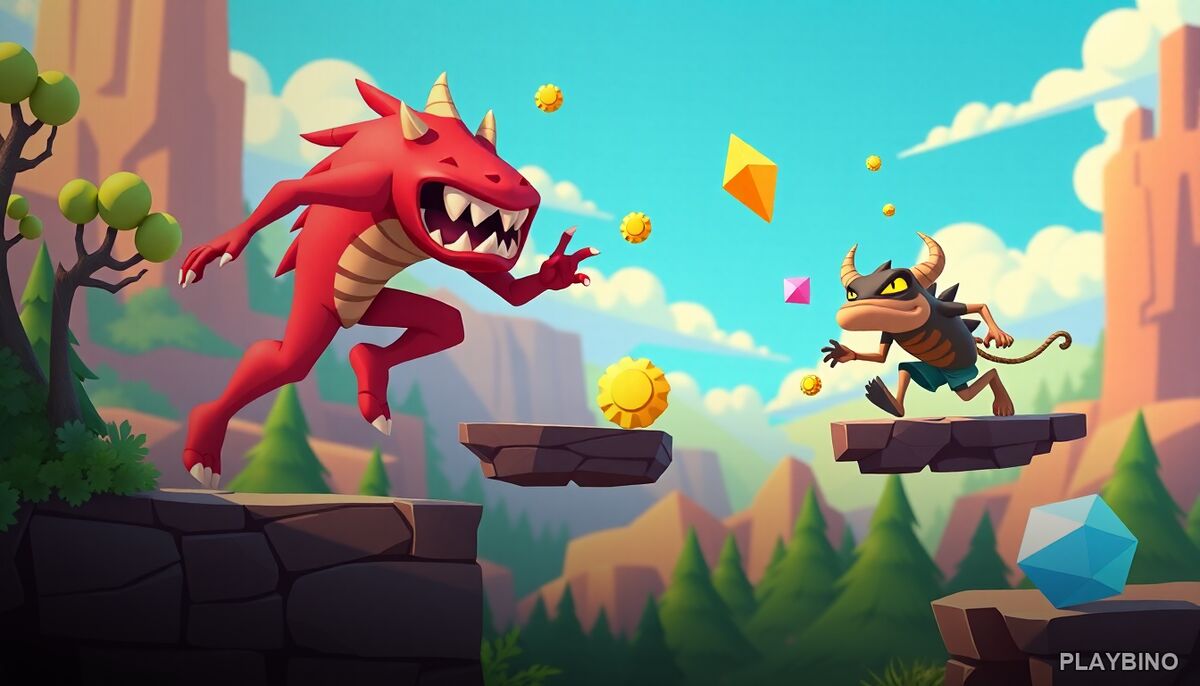 Mutant Legs Run: Obstacle Course Chaos with Bizarre Creatures image