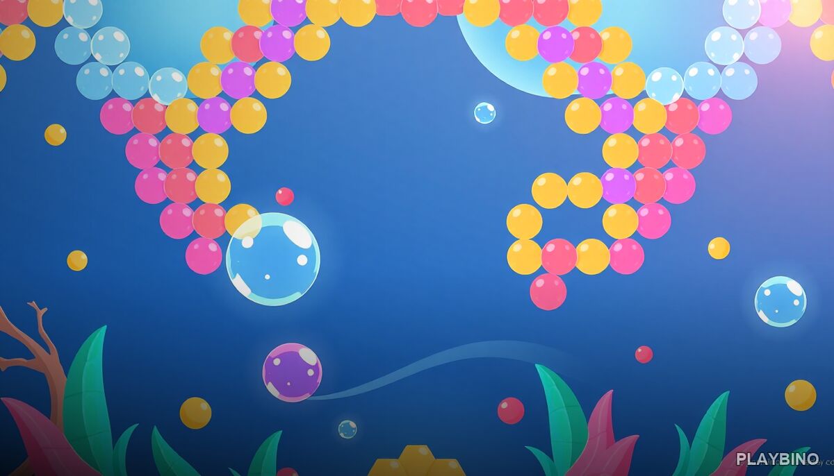 No Gravity: Guiding Bubbles Through Weightless Underwater Puzzles image