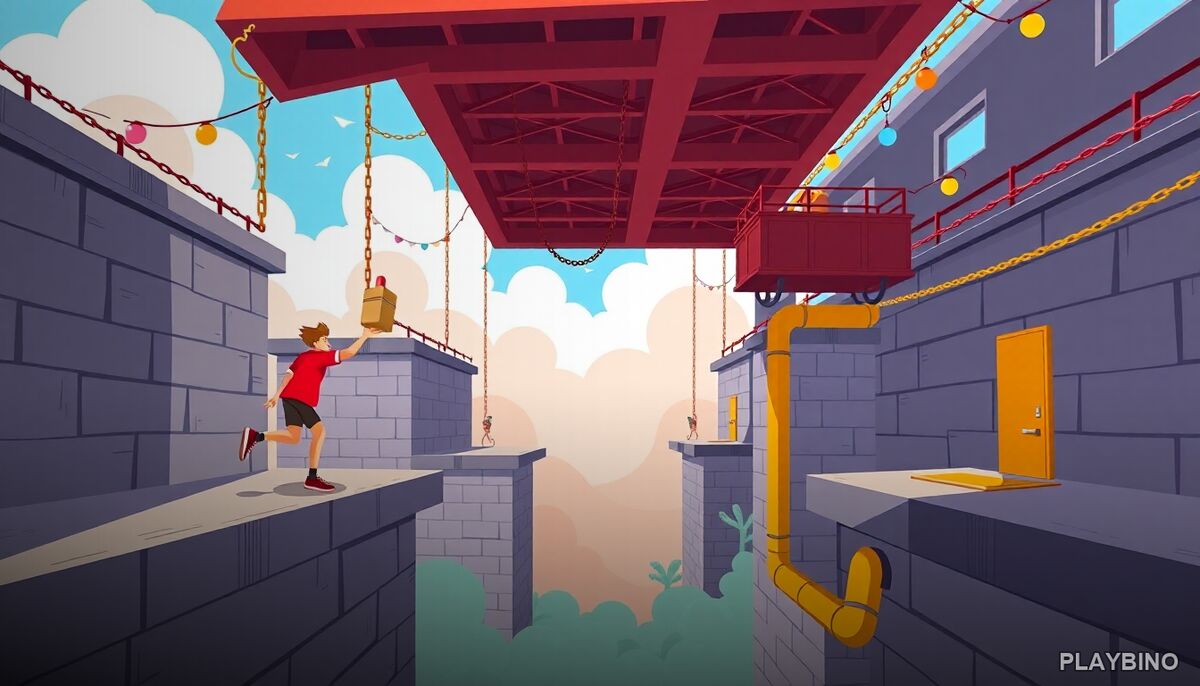 Noob Prison Escape Obby: Platforming, Stealth, and Timing in One Browser Game image