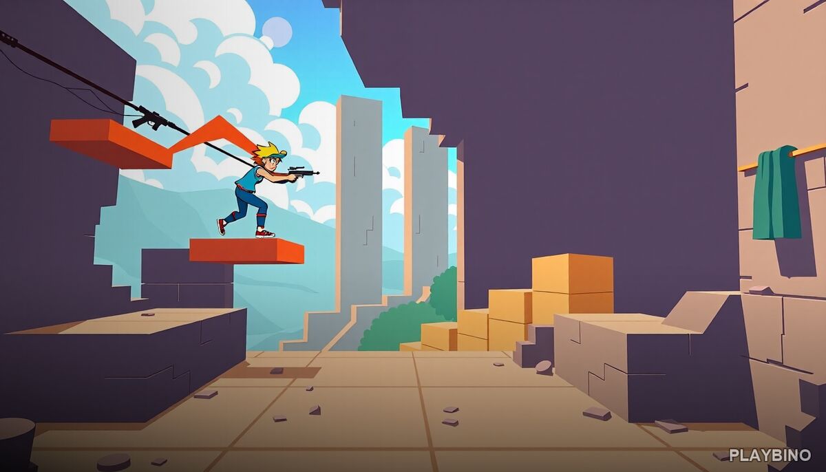 Noob vs Obby Two Player: Head-to-Head Combat in the Browser image