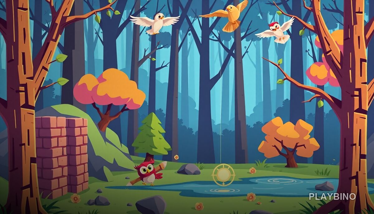 Owl Hunter: Physics Puzzle Strategy in the Dark Forest image