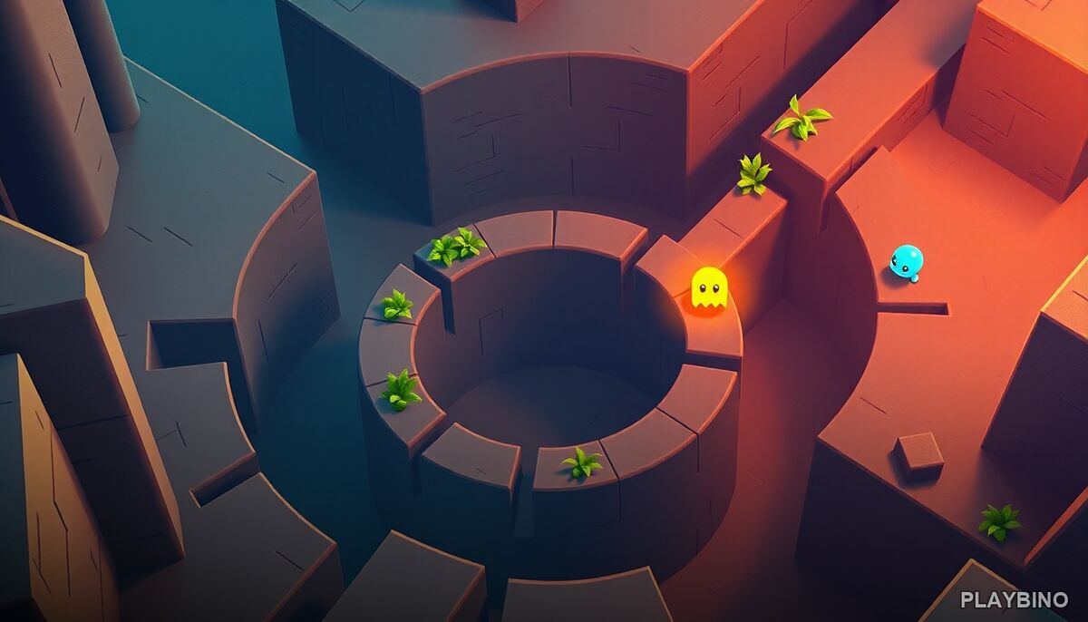 PacRing Adventure: Circular Maze Strategy and Survival Tips image