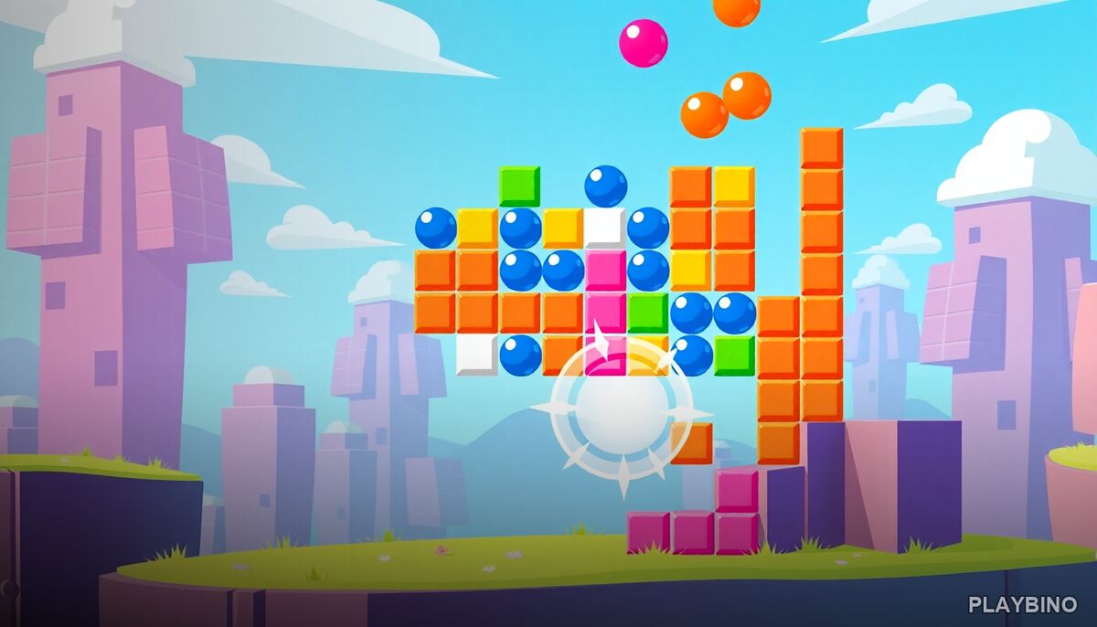 Physical Balls 2048: Physics Meets Number Merging image