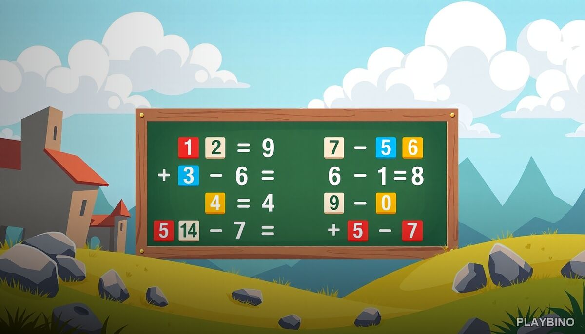 Pomni Math Game: Arithmetic Puzzles with a Visual Reward image