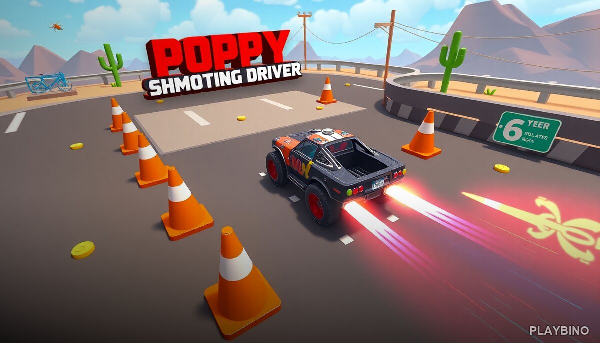 Poppy Survival Shooting Driver: Vehicular Combat Guide image