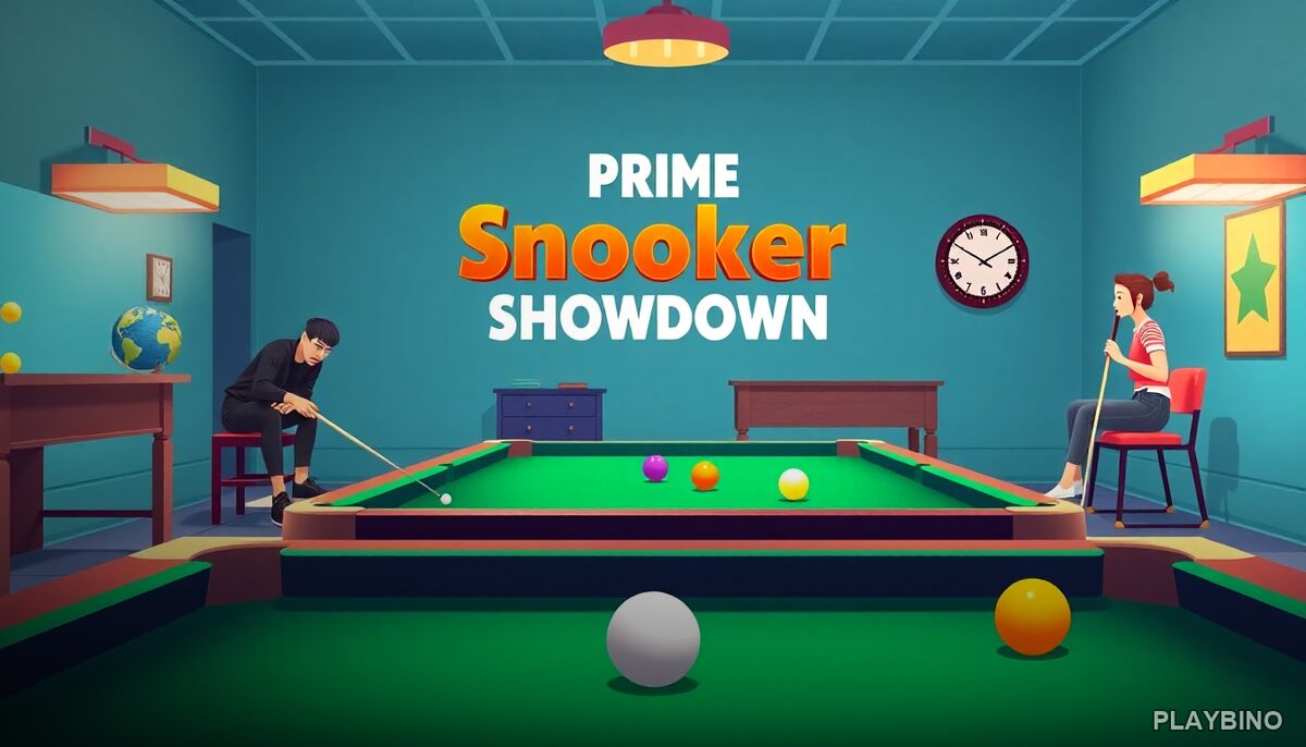 Prime Snooker Showdown: Physics, Precision, and Break-Building in Your Browser image