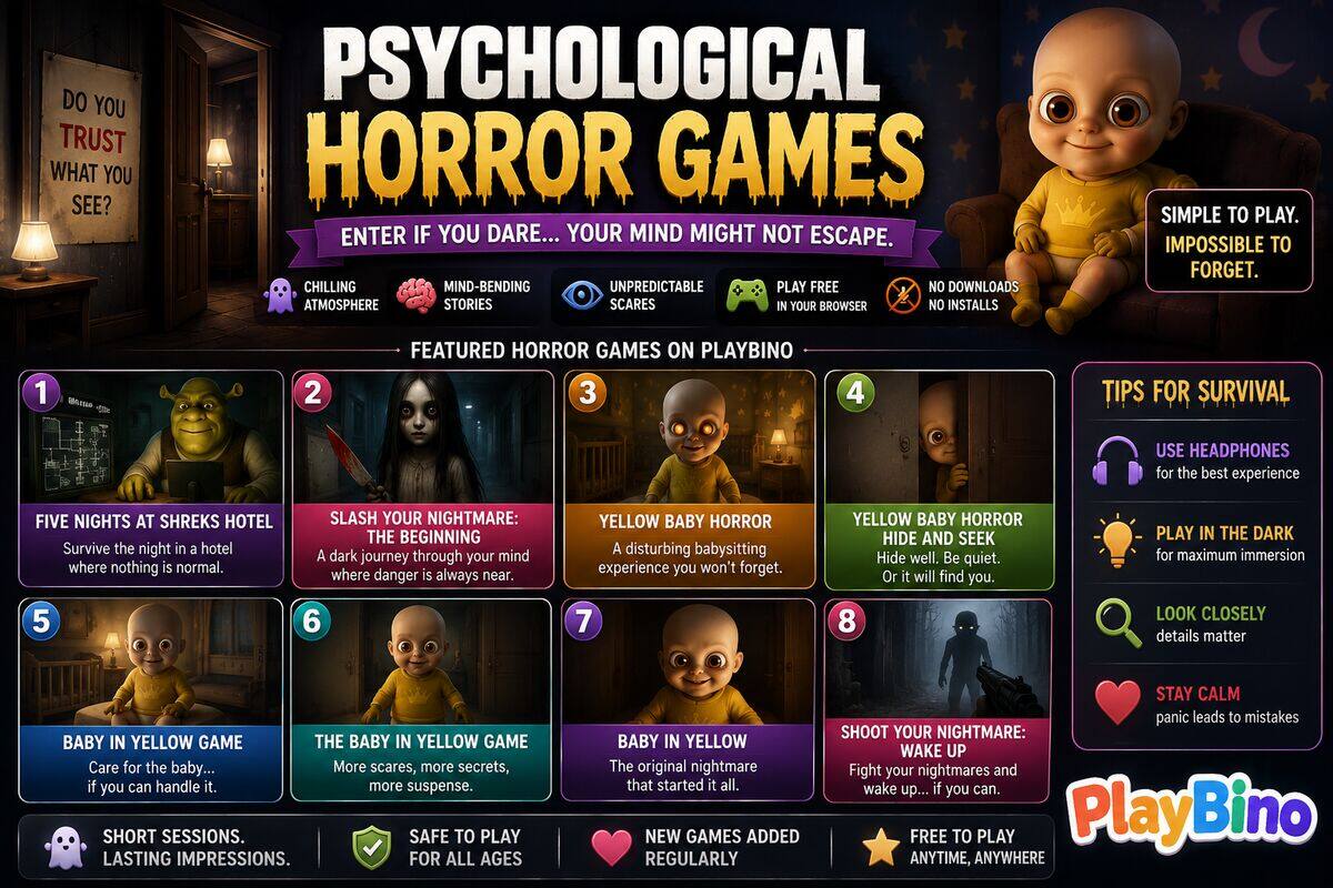 Psychological Horror Games Online: Why They Scare Us and Which Ones to Try image